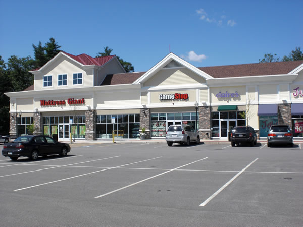 masonry retail space